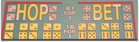 craps betting 6 and 8